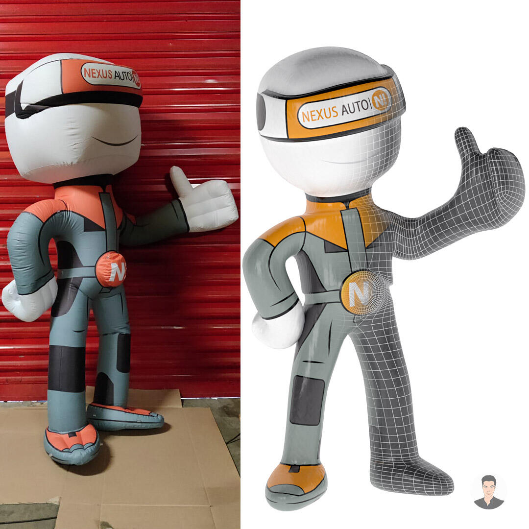 Modélisation d&#39;un produit gonflable