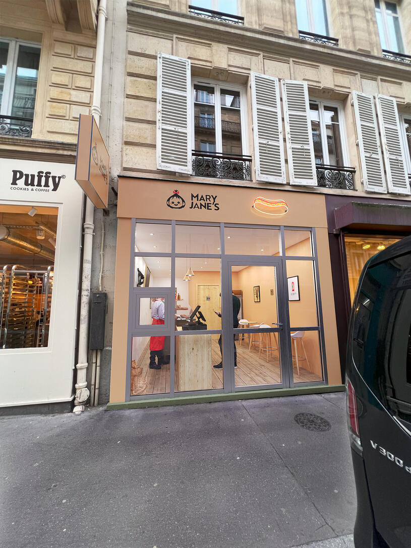 Intégration d&#39;un restaurant en photo réelle